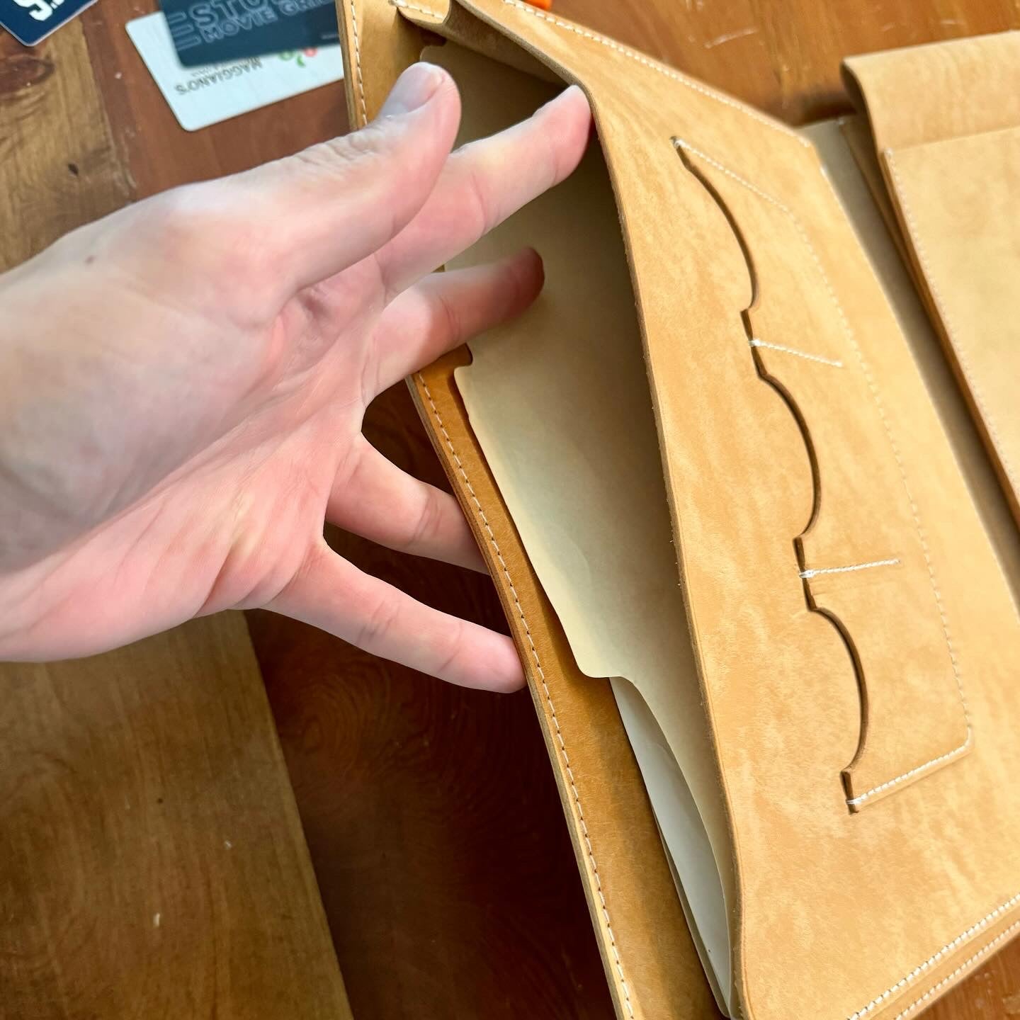 Branwell Folding Folio Template (PDF & SVG)