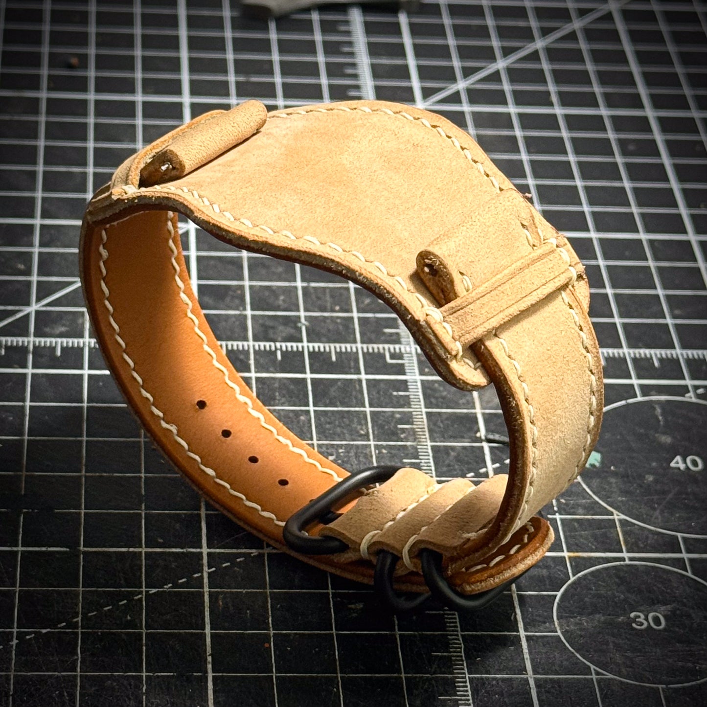 Trench-Style Bund Strap Pattern (PDF/SVG)