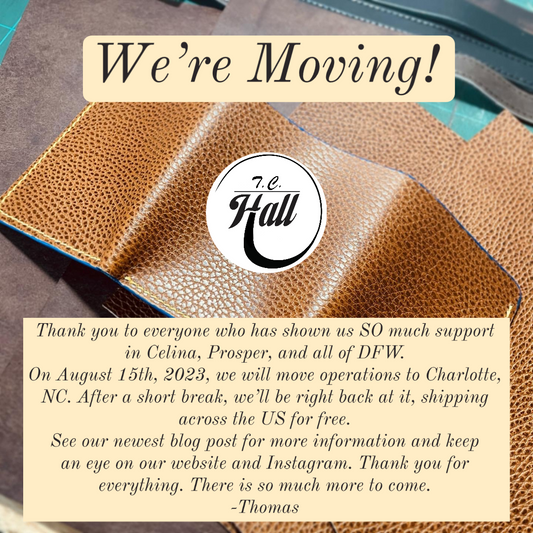T.C. Hall is Moving!!