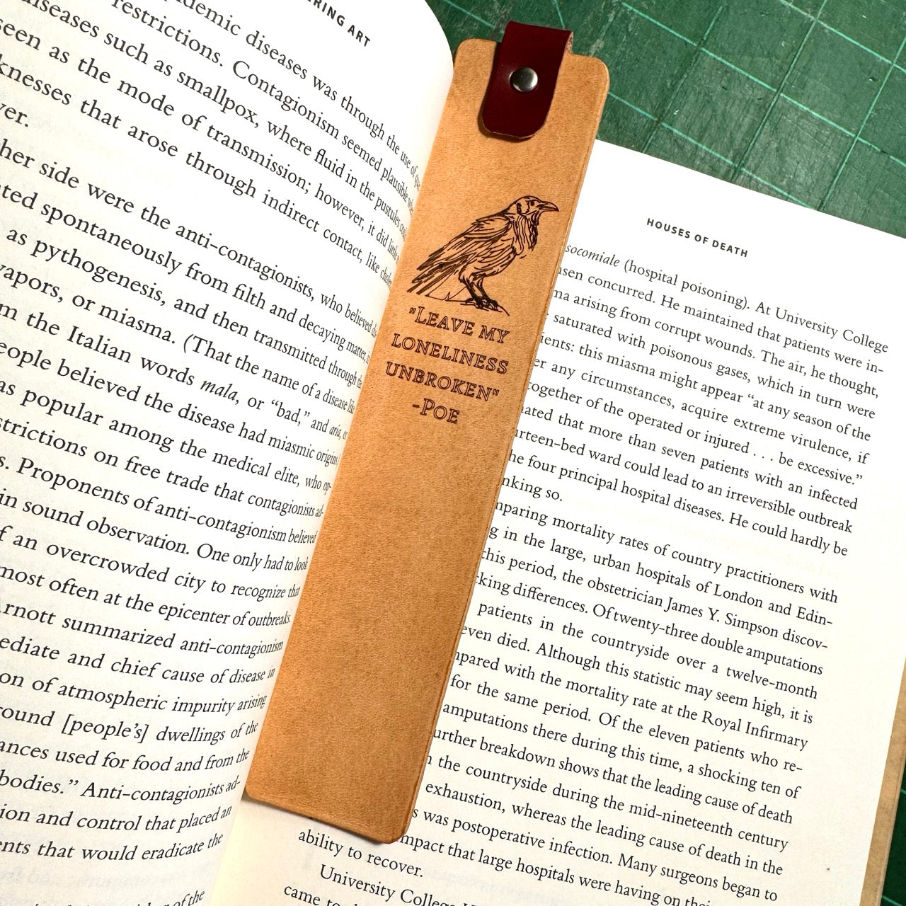 Veg Tan Bookmark (Custom)